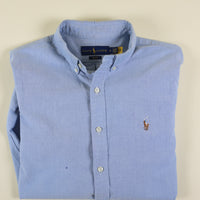 BUTTON DOWN RL SHIRT - M -