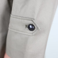 Vintage Dutch Army trench coat with removable padding (Deadstock)