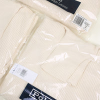 Maglione collo alto ecrù submariner di cotone - NUOVI DEADSTOCK -