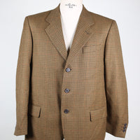 Single-breasted tweed jacket - M -