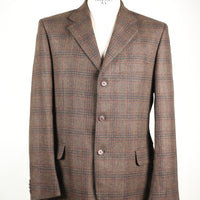 Single-breasted tweed jacket - M -