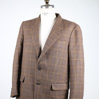 Single-breasted tweed jacket - M -