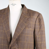 Single-breasted tweed jacket - M -