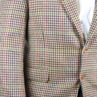 Single-breasted tweed jacket - L -