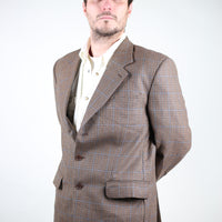 Single-breasted tweed jacket - L -