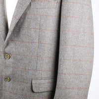 Single-breasted tweed jacket - M -