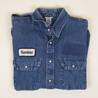 Waist Jeans Shirt -L-