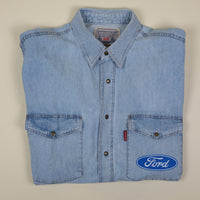 Vintage Carrera denim shirt -M-
