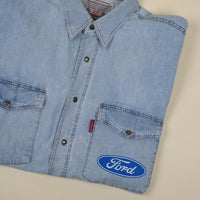 Vintage Carrera denim shirt -M-