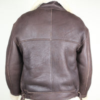 B3 aviator shearling jacket - L -