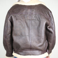B3 aviator shearling jacket - XL -