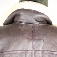 B3 aviator shearling jacket - XL -