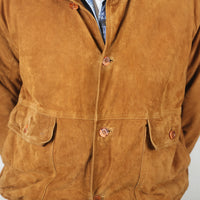Real leather reindeer jacket - XL it -