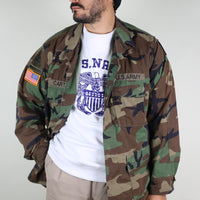 CAMOUFLAGE WOODLAND Us ARMY JACKET - XL -