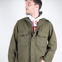 Og 108 US Army Korea era 1950s wool shirt < S - M - L >