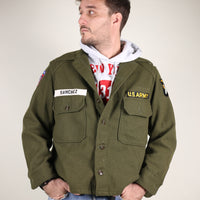 Shirt Og 108 US Army Airborne Korea era 1950s < S - M - L >