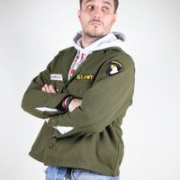 Shirt Og 108 US Army Airborne Korea era 1950s < S - M - L >