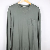 Felpa vintage con taschino -L-