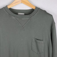 Felpa vintage con taschino -L-