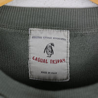 Felpa vintage con taschino -L-