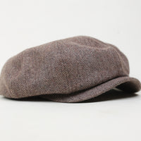 Newsboy cap with visor