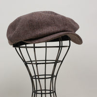 Newsboy cap with visor