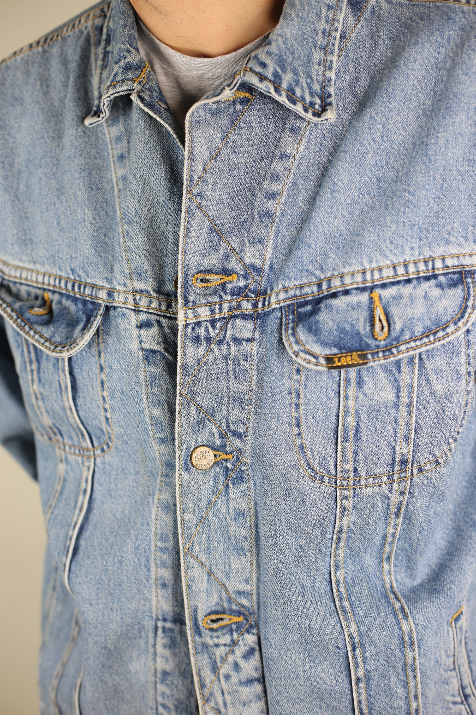 LEE Denim Jacket - XXL - – bunkerdepot