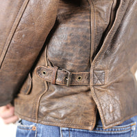 Giubbino di pelle modello A1 Vintage - L -