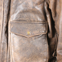 Giubbino di pelle modello A1 Vintage - L -