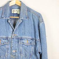EDDIE BAUER DENIM JACKET - M -