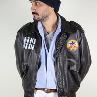 A1 Schott rework LEATHER JACKET - XL -