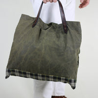 Rework Barbour Bag + clutch