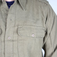 1960s Greek Army Wool Shirt