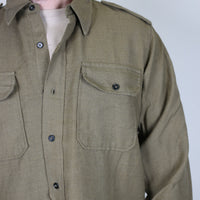 1960s Greek Army Wool Shirt