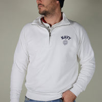Us Navy Halph zip raglan sweatshirt