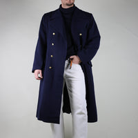 Vintage 1980s Navy Coat
