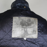 Giacca chiodo in pelle vintage - M/L -