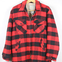 GIACCA BUFFALO SHEARLING MADE IN USA - L -