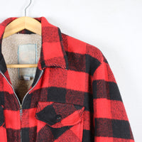 GIACCA BUFFALO SHEARLING MADE IN USA - L -