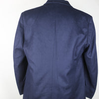 Italian Navy Wool Jacket - L -