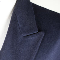 Italian Navy Wool Jacket - L -