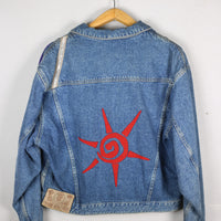GIACCA DI JEANS FRANK SCOZZESE - L -