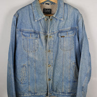 GIACCA LEE DI JEANS SHEARLING - L -