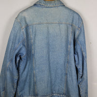 GIACCA LEE DI JEANS SHEARLING - L -
