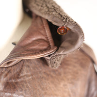 Giacca di pelle - L -