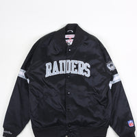 NFL MITCHELL & NESS RAIDERS Bomber Jacket - L -