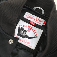 NFL MITCHELL & NESS RAIDERS Bomber Jacket - L -