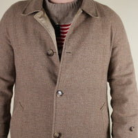 VINTAGE 80'S REVERSIBLE TRENCH COAT - M -