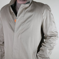 VINTAGE 80'S REVERSIBLE TRENCH COAT - L -