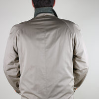 VINTAGE 80'S REVERSIBLE TRENCH COAT - L -